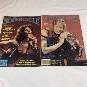 Vtg Supercycle‎ Magazine March And September 1979